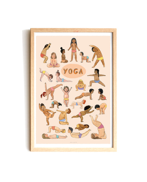 Kids Yoga poster
