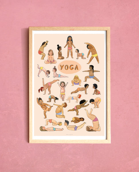 Kids Yoga poster
