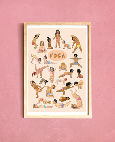 Kids Yoga poster
