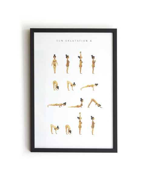 Sun salutation A