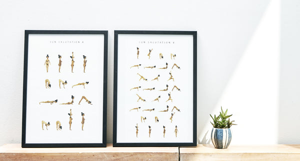 Sun salutation A + B 