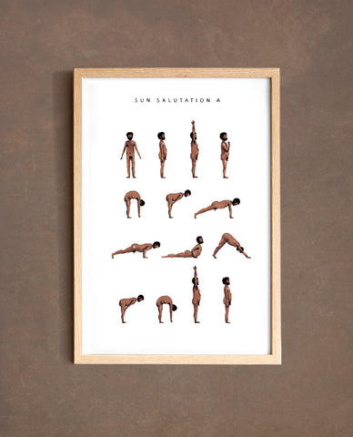Sun Salutation A - Man - Brown