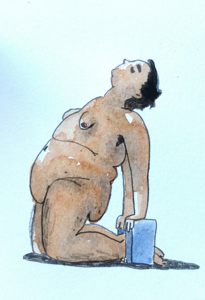 Ustrasana - Original painting