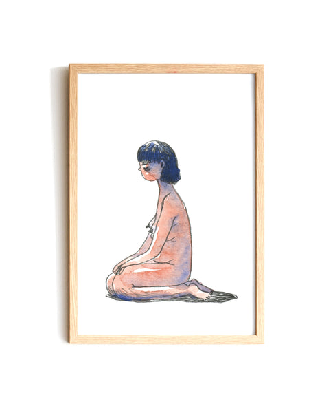 Blue meditation