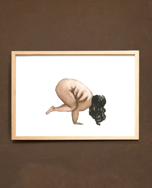 Crow pose