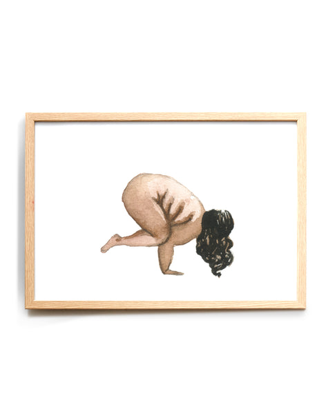 Crow pose